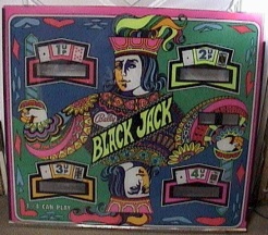 Blackjack playfield