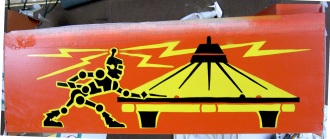 pinball pool cab before