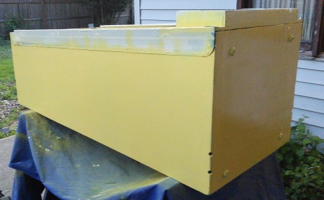 cabinet base yellow